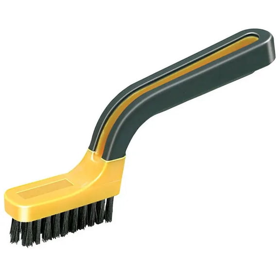 3/4" x 7" Allway Tools GB B-Series Narrow Nylon Stripper & Grout Brush, Soft Grip