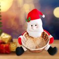 thumbnail image 1 of Xihbxyly Ofertas Relámpago de Hoy Prime Cesta de Almacenamiento de Dulces Navideños, Cesta de Almacenamiento de Papá Noel, Regalo Grande, 1 of 3