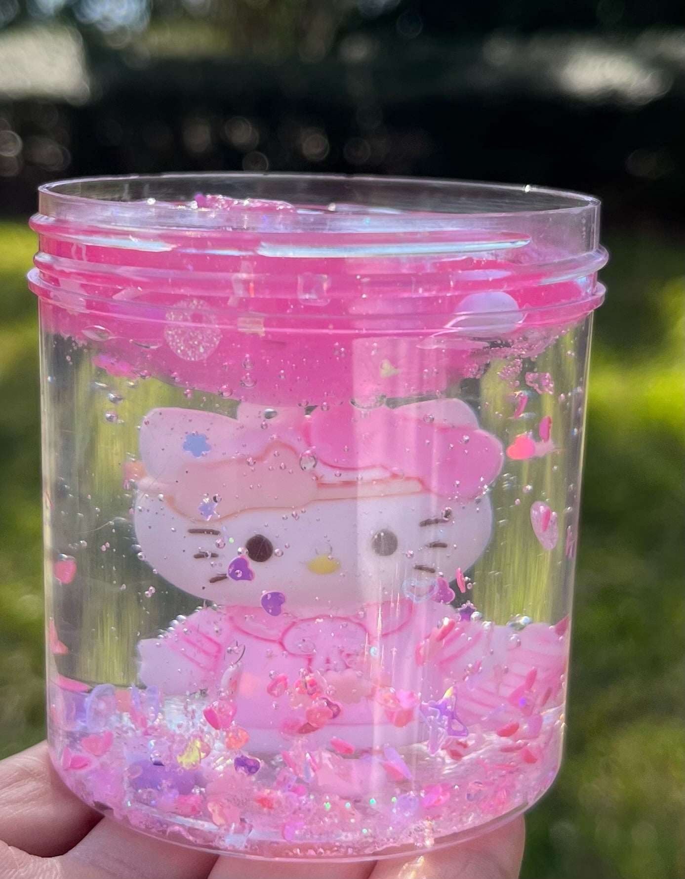 Kitty Slime / Clear Slime / Toys for Kids / Sanrio / Stress and Anxiety Reliever / Party Favor