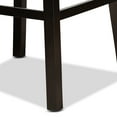 thumbnail image 5 of Baxton Studio Theron Bar Stool with Swivel, Tan, Set of 2, 5 of 7