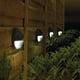 thumbnail image 4 of Luces solares para canalones, 2 lámparas de pared impermeables para exteriores con luz LED para para jardín Blanco frío kusrkot luz de la cerca al aire libre, 4 of 8