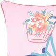 thumbnail image 3 of Jordan Manufacturing 18" x 18" Indoor Throw Pillow Pink, 3 of 5