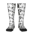 thumbnail image 2 of Picia Women Crew Soft Moisture-wicking Socks Labrador Retriever Dog Pattern Design Cotton Socks, One Size fit All, 2 of 9