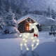 thumbnail image 4 of White Flashing Reindeer Christmas Lights Reindeer Christmas Decorations Outdoor Patio Decorations, 4 of 4