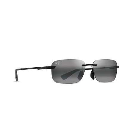 MAUI JIM Aloha Lanakila Sunglasses Matte Black with Grey | Neutral Grey