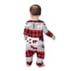 thumbnail image 3 of Qarigey Navidad Ropa de dormir Navidad Dibujos animados Impreso Loungewear Manga larga Pijama Bebé: 18-24M, 3 of 6