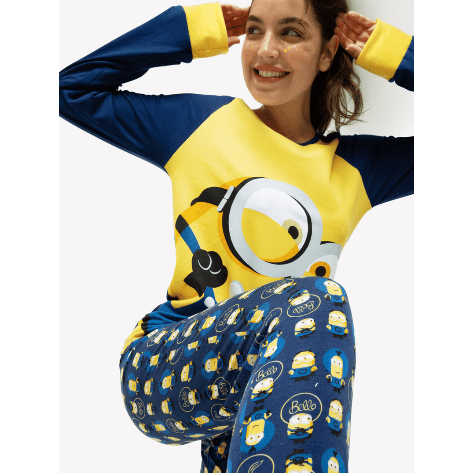 Minion pyjamas womens hotsell