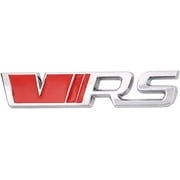 3D VRS RS Racing Sport Emblem Metal Nameplate Badge Decal Car Side Rear Front Trunk Bumper Badge Sticker For Octavia