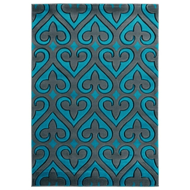 United Weavers Bristol Heartland Tapis Turquoise