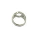 thumbnail image 2 of Anillo Ajustable de Latón Plateado 10mm Zulema, 2 of 5