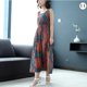 thumbnail image 1 of Vestido de seda de algodón de longitud media para mujer, novedad de verano Irfora Traje 11 XXL, 1 of 5