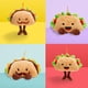 thumbnail image 4 of Joyamigo Fiesta Taco Juguete De Peluche Reversible Suave Animal De Peluche Snack Taco Con Chirriador En El Interior Cinco De Mayo Regalo Para Niños Regalo De Fiesta Mexicana 9 Pulgadas, 4 of 5