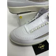 thumbnail image 2 of Ni-k-e Air Jordan 2 retro Low Shoes White Cement Gray DV9956-100 Men's Size 15, 2 of 6