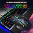 thumbnail image 4 of HXSJ S700 10 Keys Wired Gaming Mouse Macro Programming Ergonomic Mice with 6 Adjustable DPI RGB Light Effect Wide Compatibility, 4 of 7