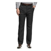 Kenneth Cole Reaction Mens Urban Heather Woven Slim Fit Dress Pants