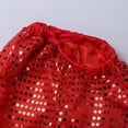 thumbnail image 7 of YONGHS Kids Sequin Performance Jazz Hip Hop Dance Outfits Long Sleeve Jacket Top with Pants Hat Set Red 4-5, 7 of 7