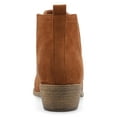thumbnail image 4 of Journee Womens Rimi Pull On Stacked Heel Booties, Widths Available, 4 of 9