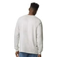 thumbnail image 4 of Gildan Unisex Ultra Cotton Long Sleeve T-Shirt, Bulk Pack of 3 Durable Rib Cuffs Ash Tee, S, 4 of 5