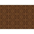 thumbnail image 1 of Ahgly Tapis Rectangulaire Lavable en Machine Intérieur Transitionnel Acajou Brun, 2 Pieds x 5 Pieds, 1 of 7