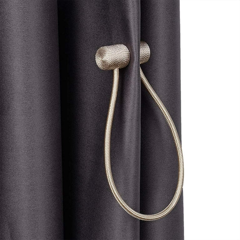 Buy Creation Magnetic Curtain Tiebacks, 2PCS Magnetic Curtain Clips Rope  Curtain Holder Buckle Small Bead Curtain Buckle Clips Rope Holders for Home  Office Hotel Window Decoration Online at Best Prices in India 