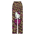 thumbnail image 5 of Hello Kitty Pajamas Pants Soft Elastic Waist PJ Bottoms Comfy Lounge Long Pants, 5 of 7