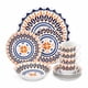 thumbnail image 1 of Vajilla Porcelana 12 Pzas Geometric Diseño Moderno, 1 of 4