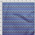 thumbnail image 4 of oneOone Velvet Medium Blue Fabric Ikat Sewing Craft Projects Fabric Prints By Yard 58 Inch Wide, 4 of 5