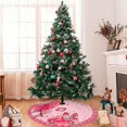 thumbnail image 6 of Valentine''s Day Decoration Christmas Tree Skirt Decor for Holiday Party Mat, New Year Festive Decoration 48 in, 6 of 6
