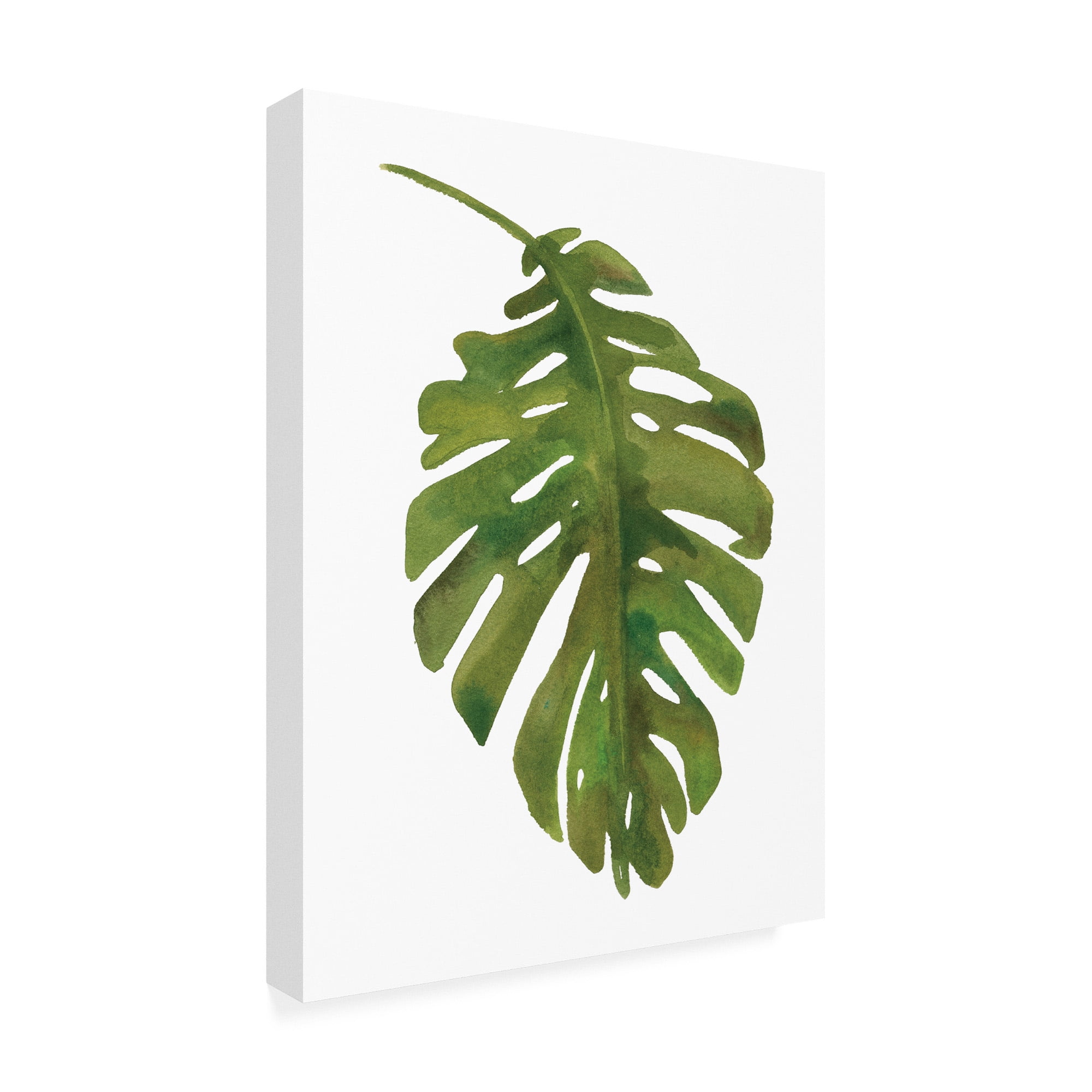 Trademark Fine Art 'Tropical Palm Paint' Canvas Art by Wild Apple Portfolio