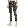 thumbnail image 3 of Calvin Klein Performance Women's High Waist Supershine Printed 7/8 Jersey Tights, Camo Mesh, L, 3 of 4