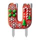 thumbnail image 1 of 26 Piezas De Adornos Con Letras Para Navidad Para Exteriores, Insertos Para El Suelo Del Árbol De Navidad, Decoración Para Exteriores, Insertos Con Letras Con Motivos Navideños, Insertos Acrílicos 2, 1 of 4