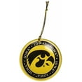 thumbnail image 2 of NCAA Iowa Hawkeyes Ceramic Plate Ornament, 2 of 3