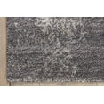thumbnail image 3 of Nourison Silk Shadows Graphite Area Rug Graphite 5'6" x 7'5", 3 of 4