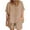 Coffee, variant on Women Casual Summer Round Neck Short Sleeve Tops And Shorts Two Set Suit Sets of Tank Tops for Women