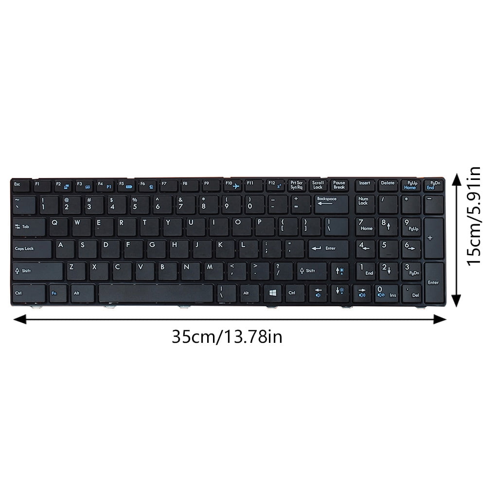 Laptop Built-in Keyboard Portable Ergonomic PS/2 Replacing Durable