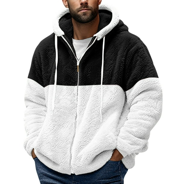 Men's Personalized Casual Printing Long Sleeve Zipper Sweater Thick Cotton Suit Winter2XL