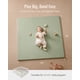 thumbnail image 5 of Tapete para bebés Blissful Diary, piel vegana, 50 x 50 cm, color verde claro, 5 of 7