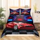 thumbnail image 2 of Juego de cama coche Twin Velocímetro Deportes Coche Funda Nórdica Juegos Extreme Sport, 2 of 6