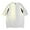 White1, variant on Maean Oversized Tshirts for Mens Short Sleeves Casual Loose Color Block Baggy Streetwear Tee Shirts