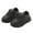 Black a1, variant on DxhmoneyHX Toddler Boy Shoes Unisex Lightweight Lace Up Fashion Sneakers Running Walking Flats Slip on Casual Shoes for All Seasons Size 31