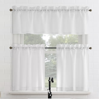 Curtainworks CHF Cottage Ivy - Set Tende E Festone 3 Pezzi, Multicolore, 142x61 Cm, Motivo Edera E Pois, Lavabili - 3