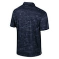 thumbnail image 3 of Men's Colosseum Navy Auburn Tigers Daly Print Polo, 3 of 3