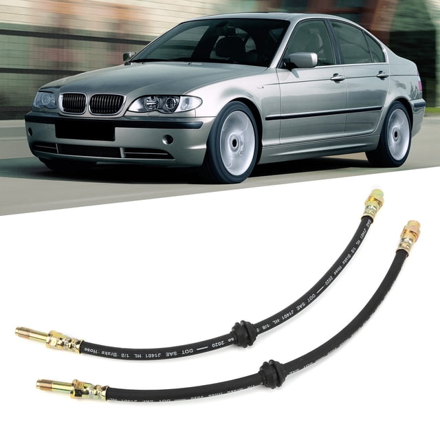 Freno 2 Piezas Manguera De Freno Delantero De Coche 34321165587 Reemplazo Para 316i 1796ccm 85KW 115PS 2002/02-2005/02
