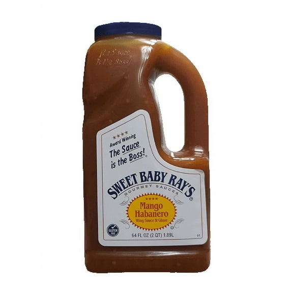 Sweet Baby Ray's Gourmet Sauces Mango Habanero Wing Sauce, 64 oz