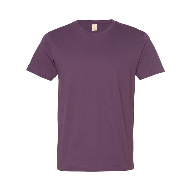Alternative Cotton Jersey Go-To Tee, S, Dark Purple
