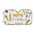 thumbnail image 7 of Balery Home Cooking Print Car Windshield Sun Shade,Windshield Sunshade for Car Pickup Truck SUV Accessories-Medium, 7 of 7