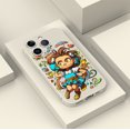 thumbnail image 4 of Diseño elegante, máxima protección: elegante funda plateada esmerilada de doble capa para iPhone 15 Pro Max 14 13 12 Pro 11, 4 of 4