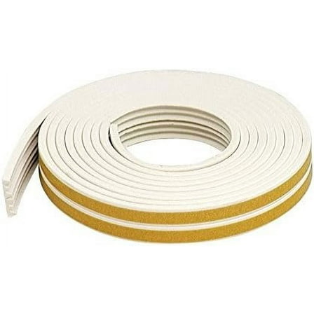 M-D Building Products Door Weatherstrip Rubber - 17' White