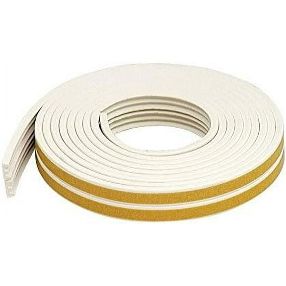 M-D Building Products Door Weatherstrip Rubber - 17' White