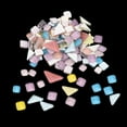 thumbnail image 1 of pitrice Bright Mosaic Tiles Assorted Craft Glass Pieces Stones Pink Purple, 1 of 8